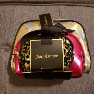 Juicy Couture Makeup Bags Gift Set of 3